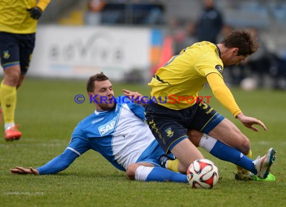 Testspiel TSG 1899 Hoffenheim gegen  Bröndby IF Dänemark im Dietmar Hopp Stadion in Hoffenheim 21.01.2015 (© Fotostand / Loerz)